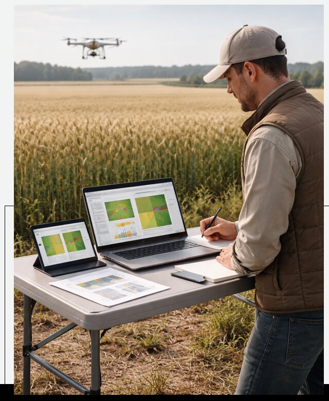 Система AI прогнозирования урожайности для точных агрономий в Саянске