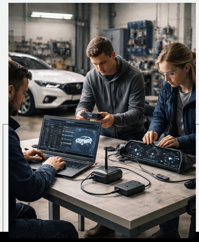 Разработка Connected Car и ПО для автопрома в Саянске