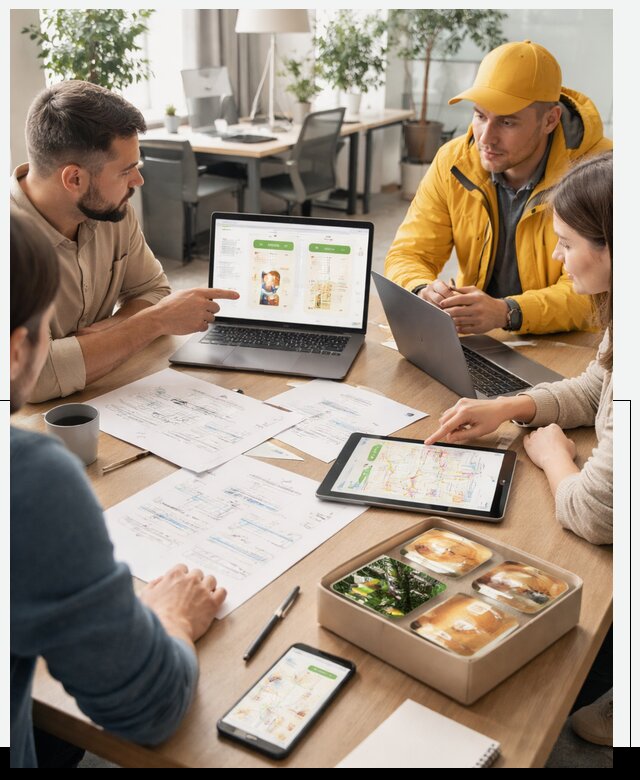 Разработка агрегатора доставки еды в Саянске от 15261 р., АвикейСск